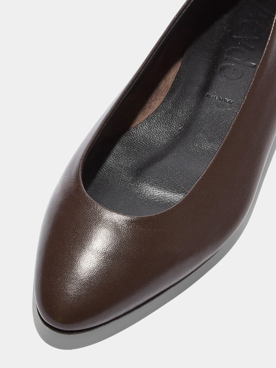 ellie ballerinas mit mandelzehe